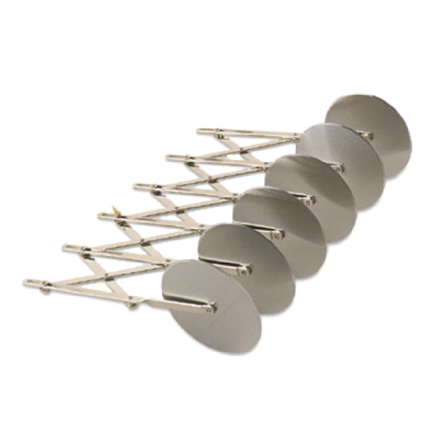 Alegacy Foodservice Products 2225 Dough Cutter 19-3/4" Overall Length (5) 2-1/8" Dia. Wheels