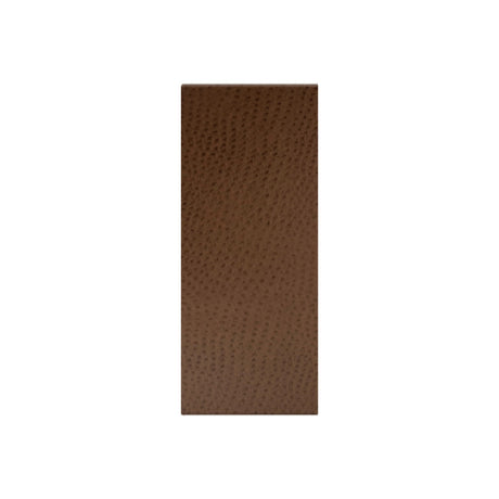 Risch CH-6V 4.25X11 Chesterfield Padded Ostrich Texture Faux-leather Menu Cover (specify Color)