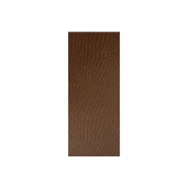 Risch CH-6V 4.25X11 Chesterfield Padded Ostrich Texture Faux-leather Menu Cover (specify Color)