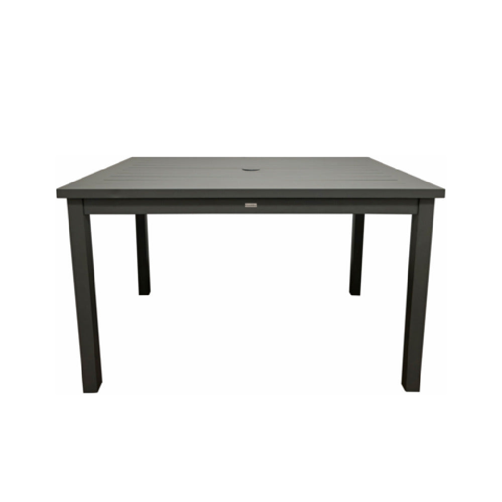 Grosfillex US929288 Sigma Complete Outdoor Table 48" X 34" X 29-1/3"H Square