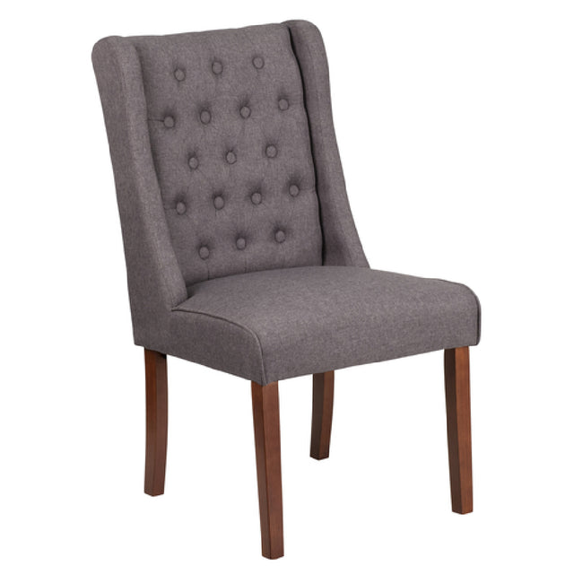 Flash Furniture QY-A91-GY-GG Hercules Preston Series Parsons Side Chair Mid-century Design