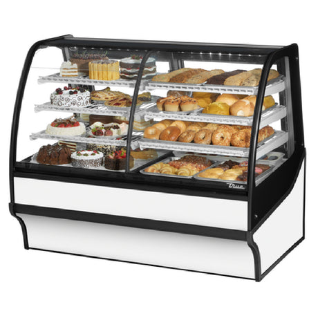 True Refrigeration TDM-DZ-59-GE/GE-S-W Display Merchandiser Dual Zone (dry/refrigerated)