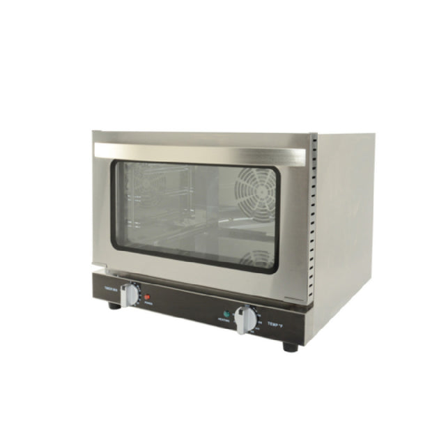 CAC China OVCT-Q1 Convection Oven Countertop Quarter Size