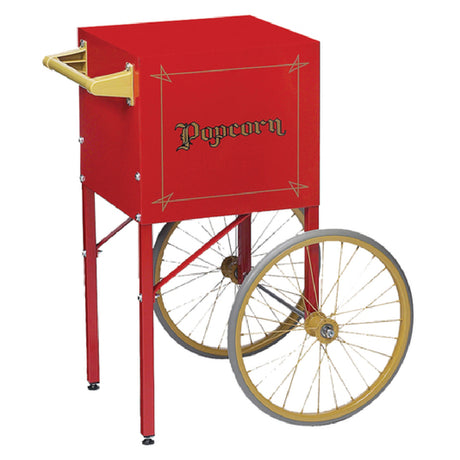 Gold Medal 2649CR Fun Pop Cart 18" Wheels With Bearings Dry Goods Storage Compartment