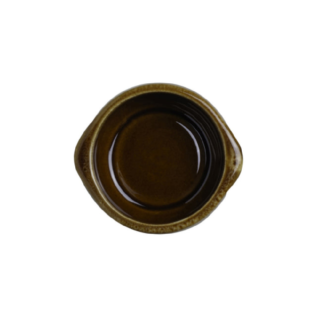 Steelite DCI12CLBD Onion Soup Bowl 12 Oz. 4-1/2" Dia. (5" With Handle) X 2-1/4"H