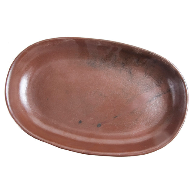 Orion Trading & Design X14-CH Studio Stoneware Platter 15" X 9" Oval