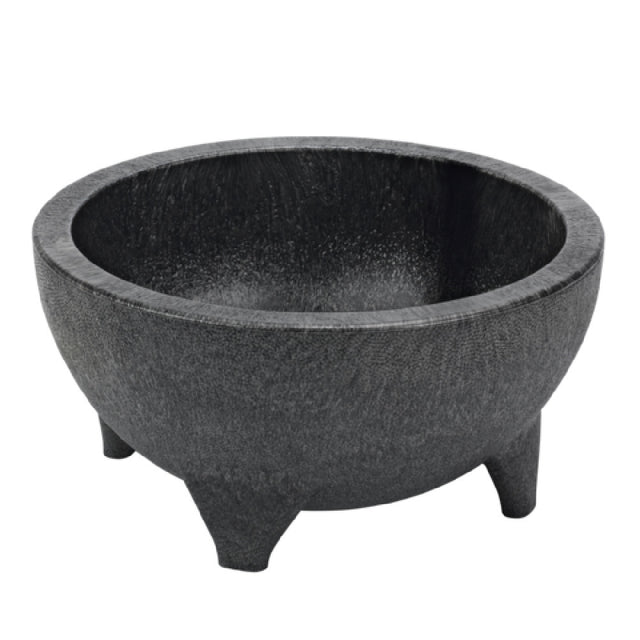 Service Ideas MB56BL Service Ideas FIESTA SOLUTIONS Molcajete Bowl 56 Ounce Black