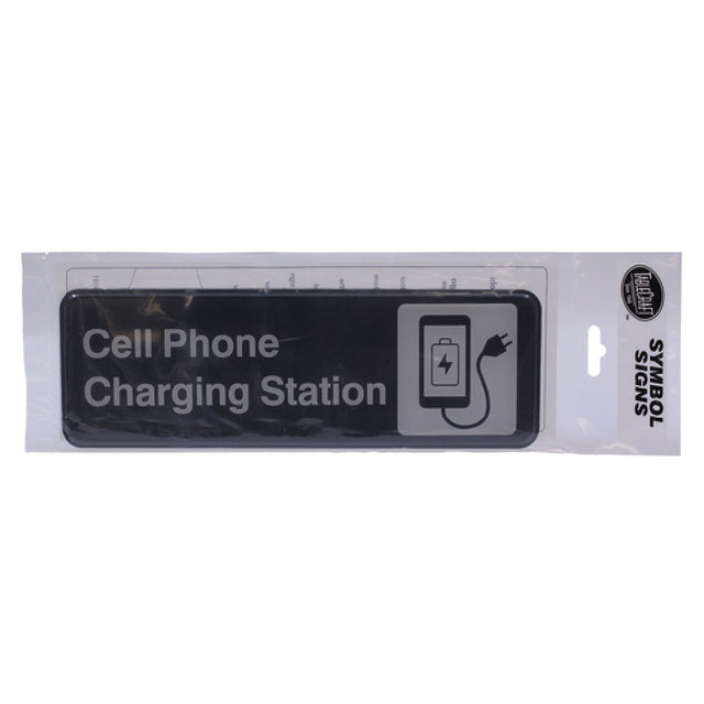 Tablecraft 394565 Cash & Carry Sign 3" X 9" "Cell Phone Charging Station"