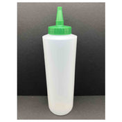 Buccaneer Container Corp 2012032040 (Buccaneer) Squeeze Bottles 32 Oz. Natural HDPE