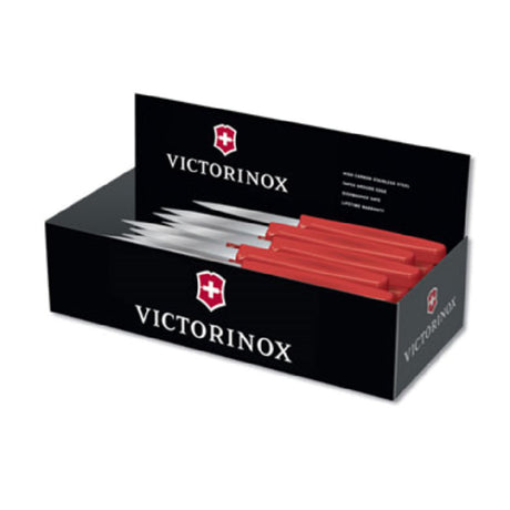 Victorinox 5.0631.S-X3 Victorinox® Knife Display With 2 Dozen Red Polypropylene Handle Paring Knives (#6.7631)