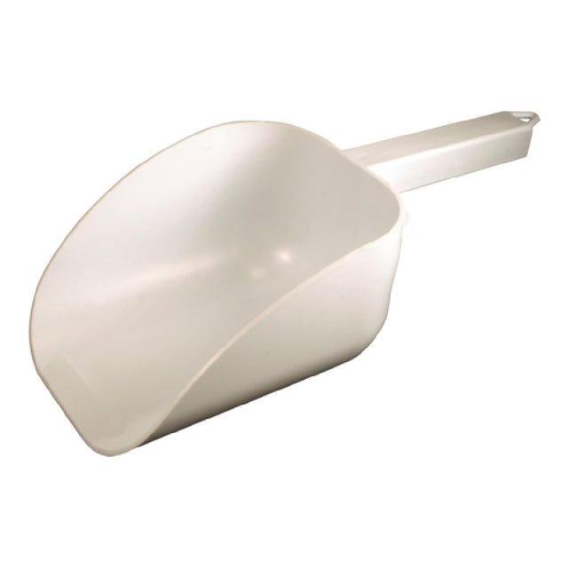 Bar Maid CR-838W Bar Maid 32Oz Scoop (White) Flat Bowl