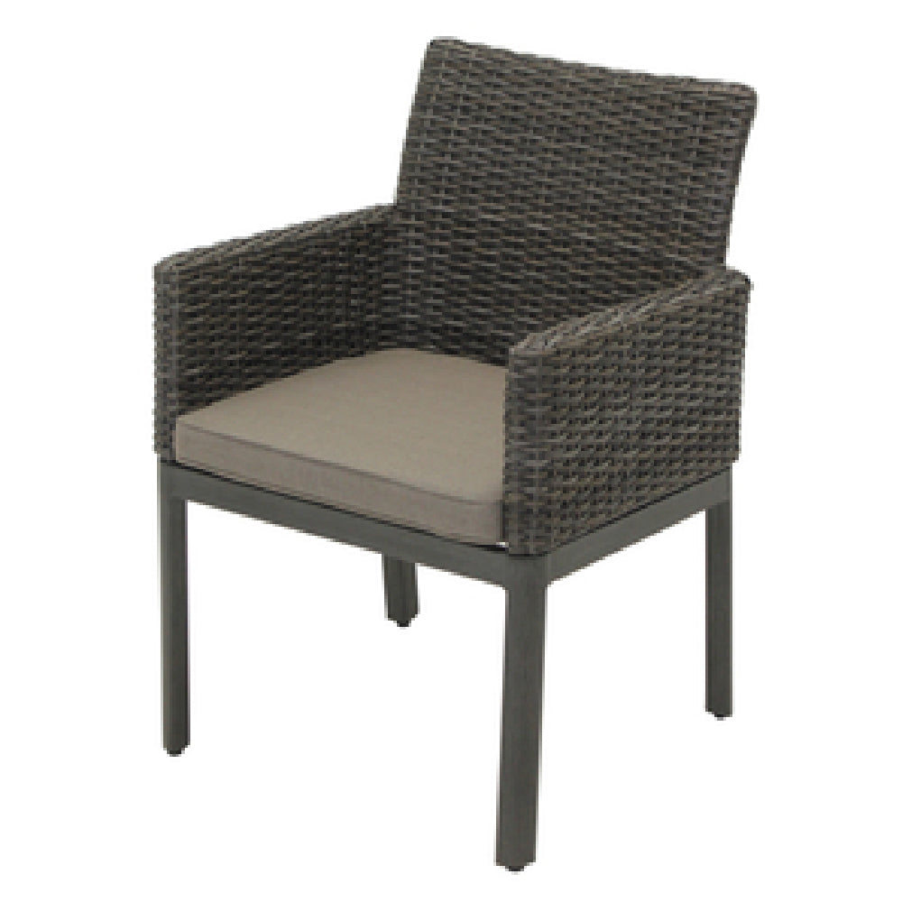 Plantation Prestige Commercial Furniture 8561100-0240432 Santa Cruz Dining Chair 23"W X 25"D X 33"H