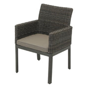 Plantation Prestige Commercial Furniture 8561100-0240432 Santa Cruz Dining Chair 23"W X 25"D X 33"H