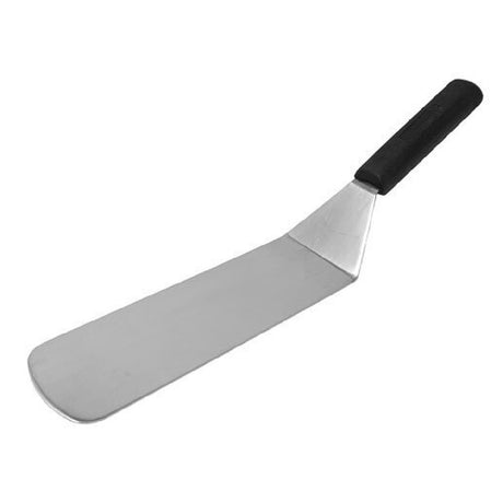 Omcan 16817 Spatula 10" Solid Stainless Steel Blade Black Handle