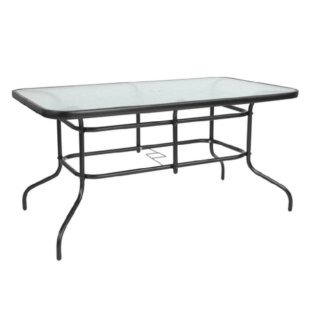 Flash Furniture TLH-089-GG Patio Table 55"W X 31-1/2"D X 27-1/2"H Rectangular