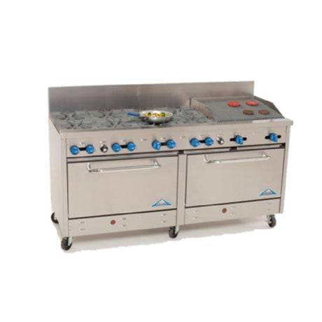 Comstock-Castle 2F330-2RB Range Gas 72" Wide