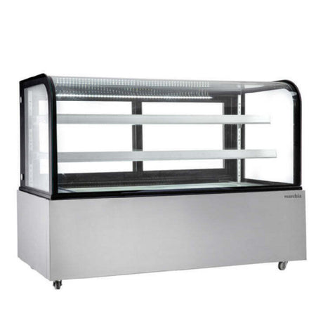 USR Brands MB72 Marchia Refrigerated Bakery Display Case 72-1/2"W 21.2 Cu. Ft. Capacity