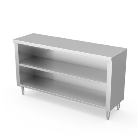 Winholt STCT-1548-DC - Dish Table, 48"W X 15"D X 35"H, 14 Ga. Stainless Steel Top