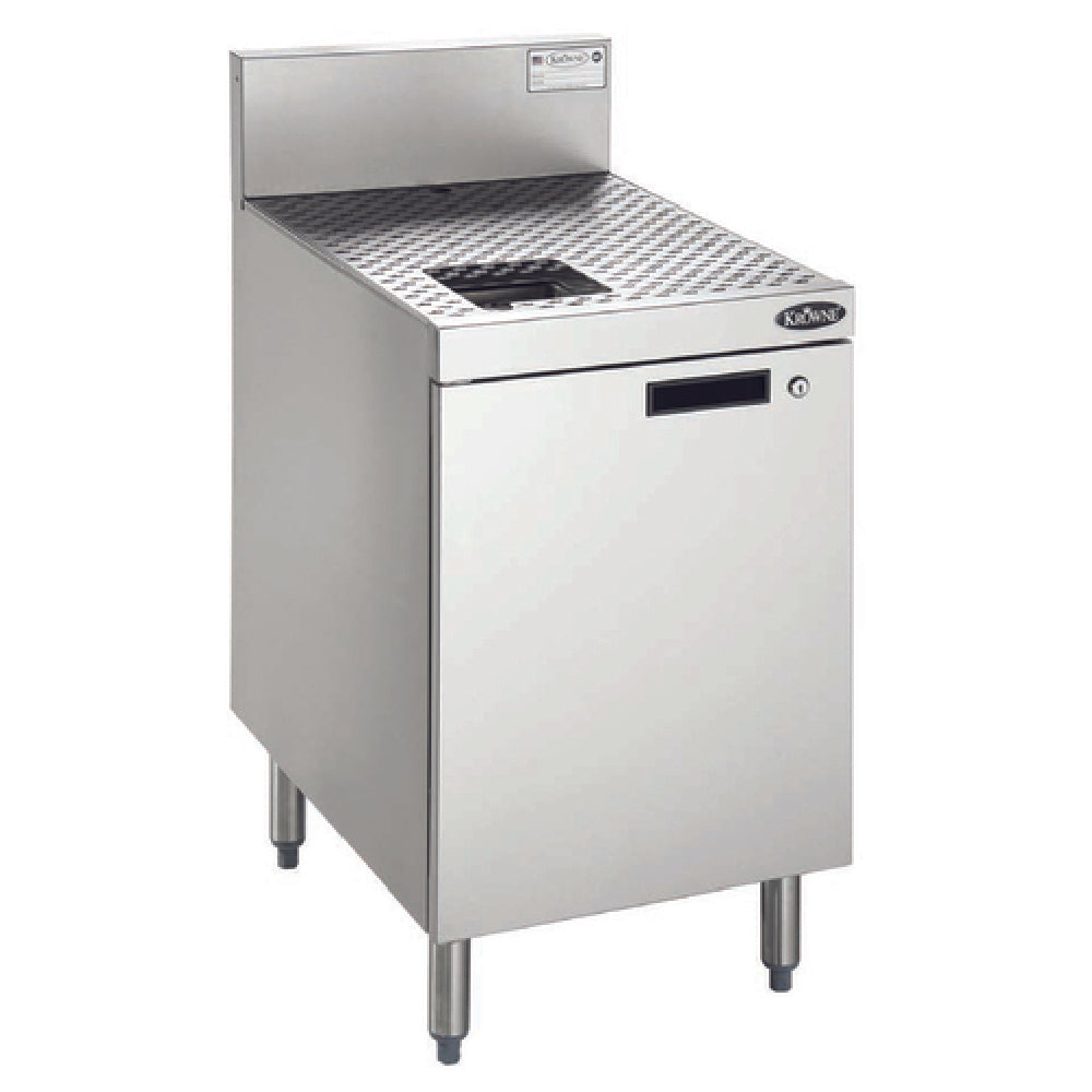 Krowne KR24-MF18 Krowne Royal Series Glass Chiller Drainboard Cabinet Sanitizes