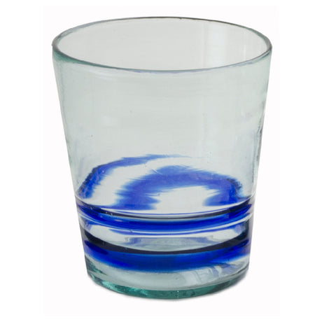 Orion Trading & Design G6002-SPC Serpentine Double Old Fashion Glass 12 Oz. 3-1/2" Dia. X 4"