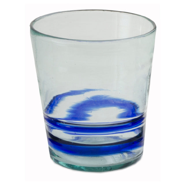 Orion Trading & Design G6002-SPC Serpentine Double Old Fashion Glass 12 Oz. 3-1/2" Dia. X 4"