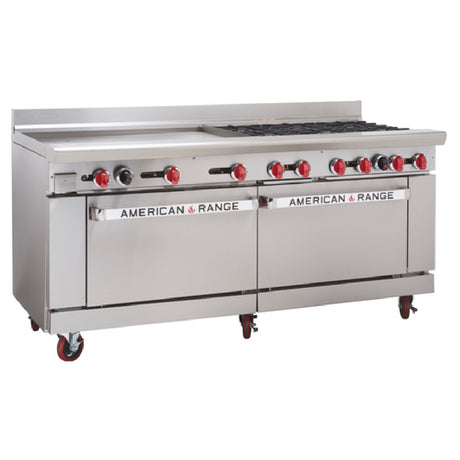 American Range AR-36G-6B_LP - Restaurant Range, Gas, 72"