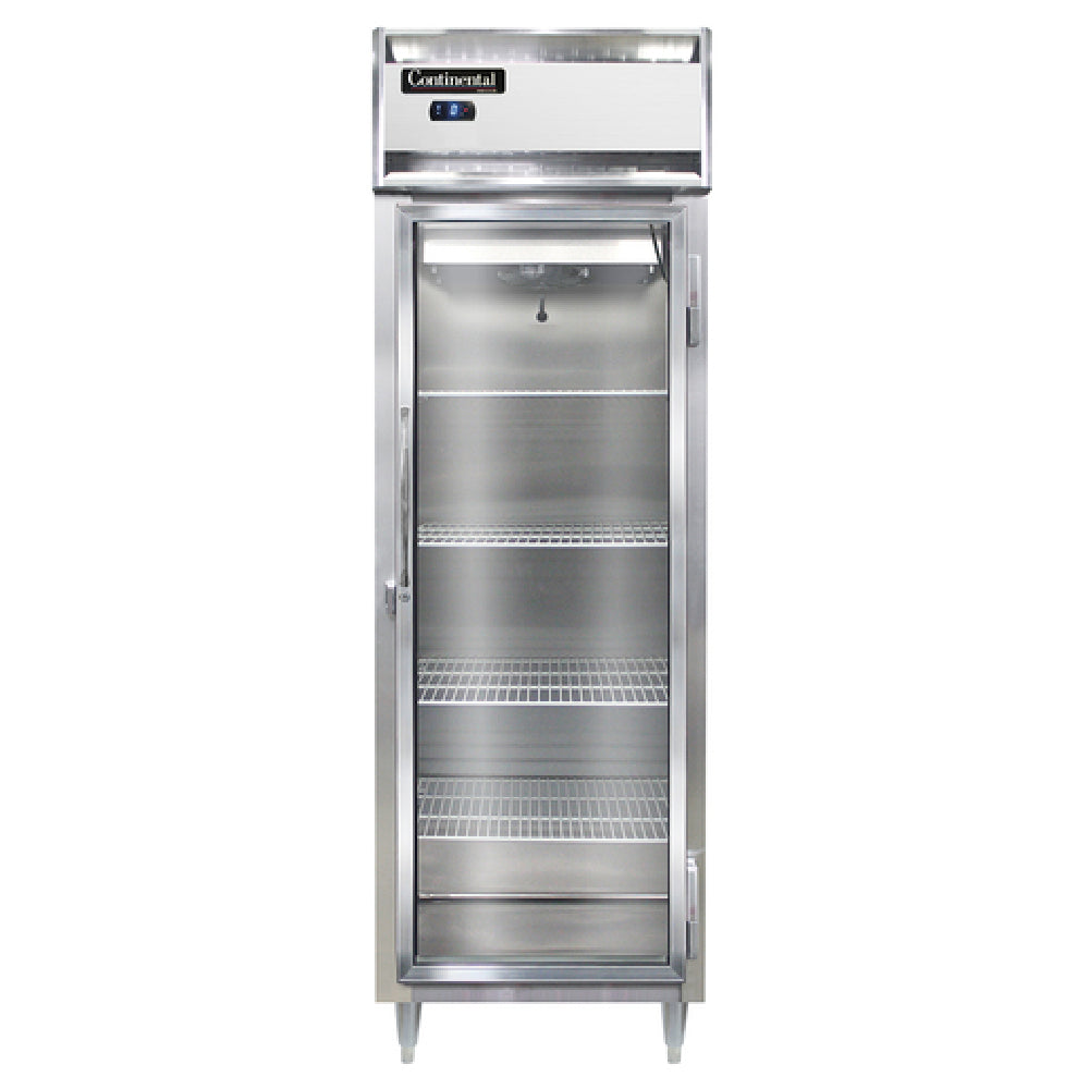 Continental Refrigerator D1FSNSAGD Designer Line Freezer Reach-in One-section