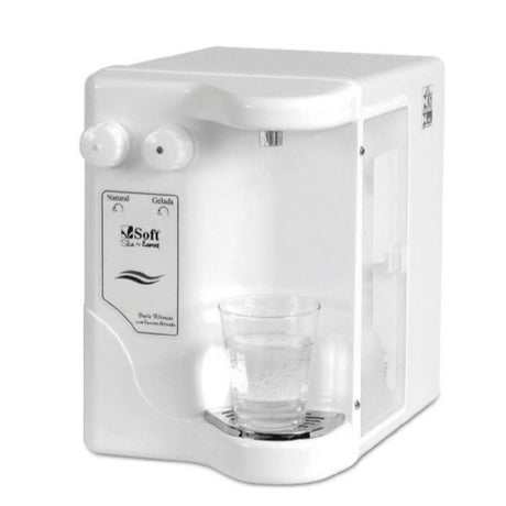 AMPTO SOF022 Water Filter Natural Water And 2 Liters Capacity For Cold Water Cartridge Included For 1000 Gallons. 110V