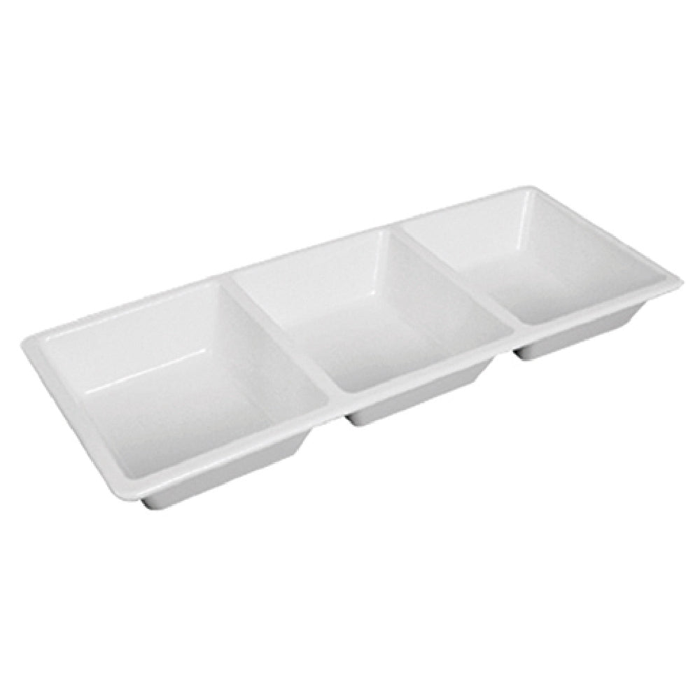 Bauscher Hepp T3150 - Multi Section Tray, 14-3/4" X 5-9/10" X 1-3/4"H, 3-section