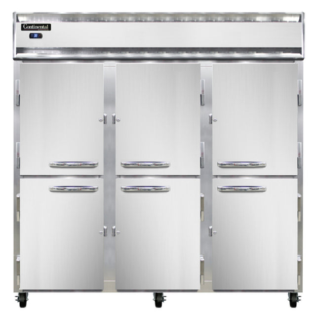 Continental Refrigerator 3RSNSAHD Refrigerator Reach-in Three-section
