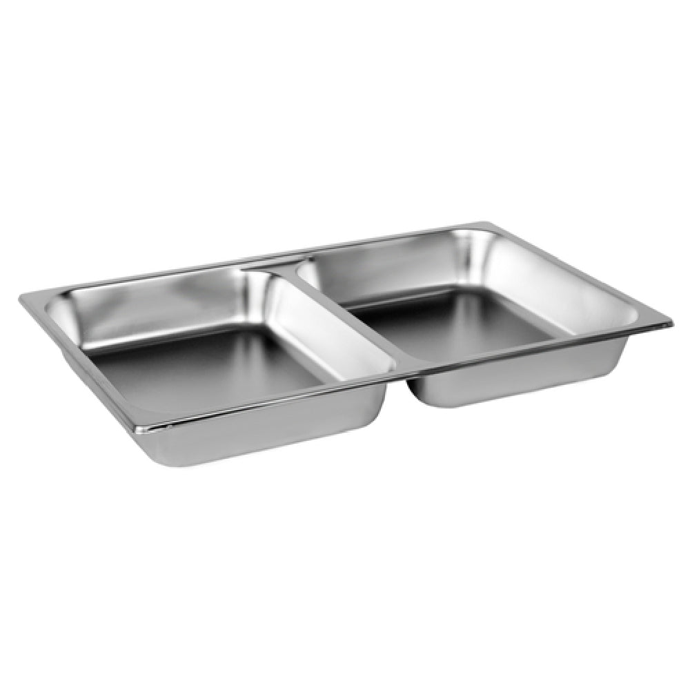 Thunder Group STPA3022 Steam Table Pan Full Size 2-1/2" Deep Divided