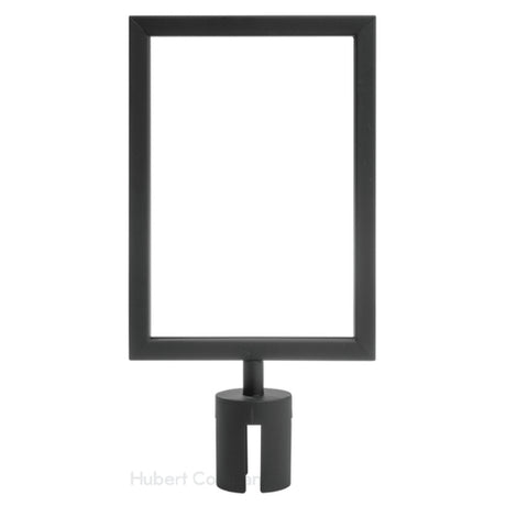 Hubert 62986 - Sign Frame, For Barrier Post #49970,8-1/3"L X 11-3/4"H, Rectangular