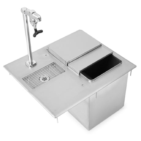 John Boos PB-DIIBWS2118-P-X Ice & Water Unit Drop-in 21"W X 18"D X 13"H Overall Size