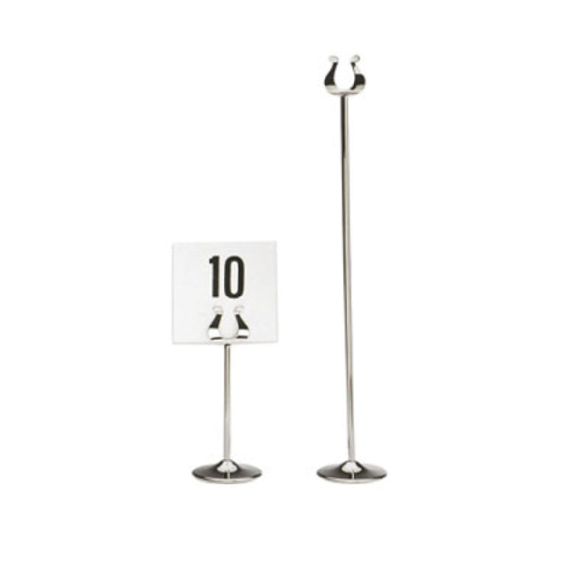 Bauscher Hepp 60.7495.4600 - Table Number Stand, 18-1/8"H (460mm), 18/10 Stainless Steel