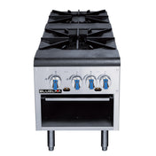Blue Air BLSP2 Stock Pot Range Gas 18"W X 42-1/4"D X 22-5/8"H