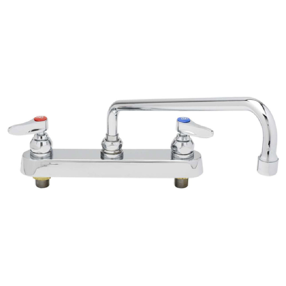 T&S Brass B-1123-CR Faucet Workboard Swivel Deck Mount