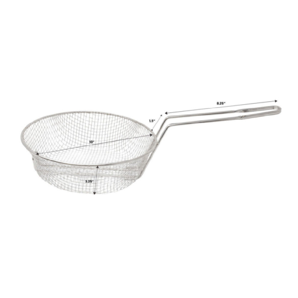 Omcan USA 80375 - (80375) Culinary Basket, 10" Diameter X 3" Deep, Round