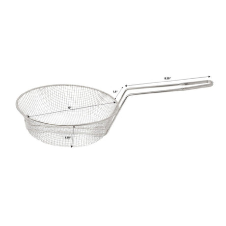 Omcan USA 80375 - (80375) Culinary Basket, 10" Diameter X 3" Deep, Round