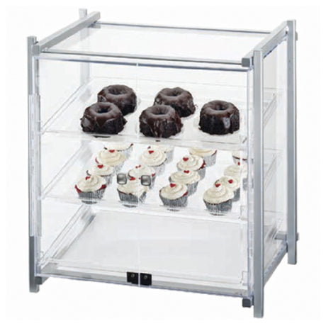 Cal Mil 1145-S-74 One By One Display Case 20-1/2"W X 17"D X 22"H 3-tier