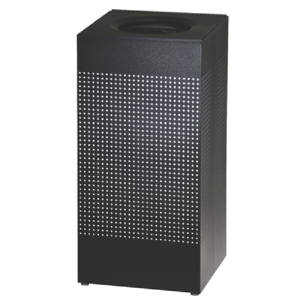Rubbermaid FGSC14EPLTBK - Silhouette Indoor Receptacle, 16 Gallon, 14-3/4" X 14-3/4" X 30"H