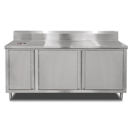 John Boos 4BU4R5-3672-R Beverage Unit Cabinet Base With Hinged Doors On Front