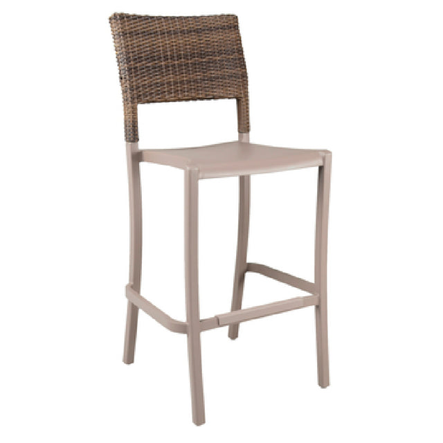 Grosfillex US927181 Java Stacking Barstool Armless Indoor/outdoor