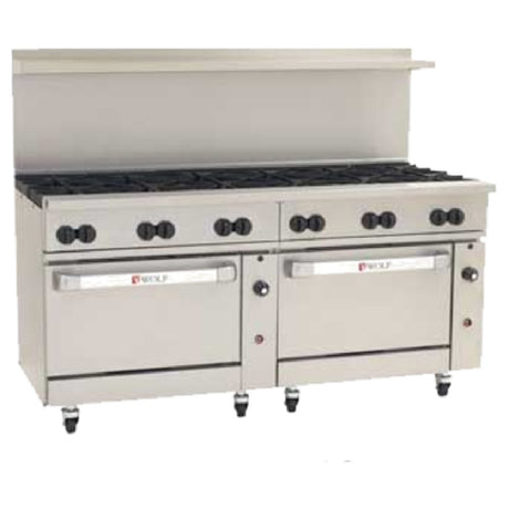 Wolf C72CC-12B_LP Challenger XL™ Restaurant Range 72" Gas