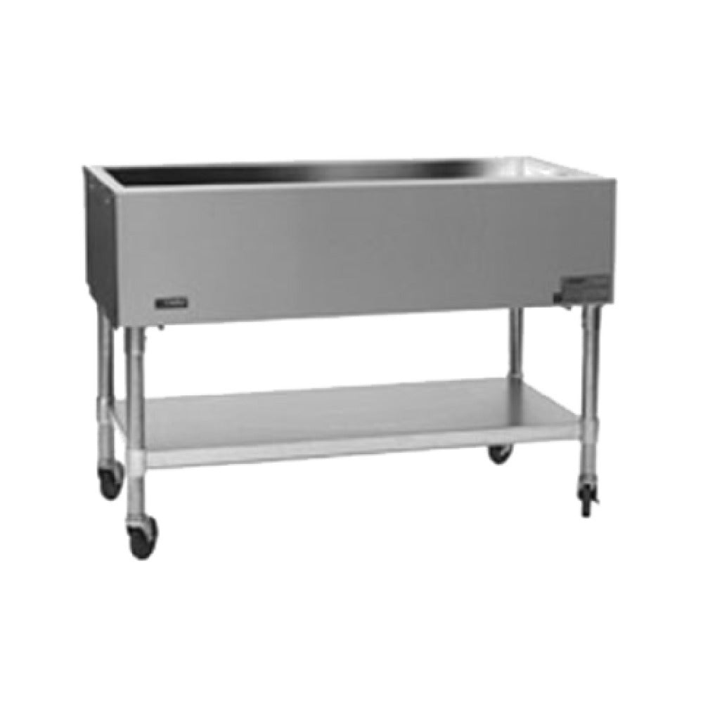 Eagle PCP-3 Mobile Serving Counter Non-refrigerated Cold Pan 50-1/2"W X 22-9/16"D X 35-1/2"H