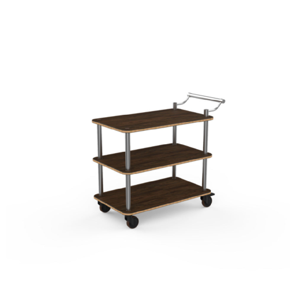 Steelite MGCRNX09WSXX Service Cart 41 1/2"W X 21"D X 36.0"H Mixed Materials