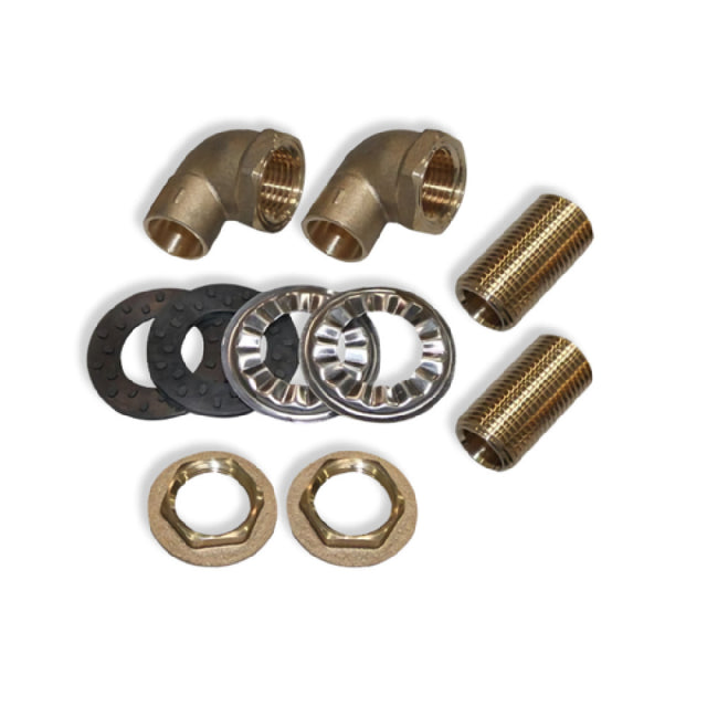 Steel Works Stainless SWWFMKLL Wall Faucet Mounting Kit