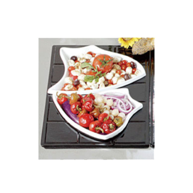 Bon Chef 9664IVY Futura Single Tile Custom Cutout Holds (1) 70008 And (1) 70007