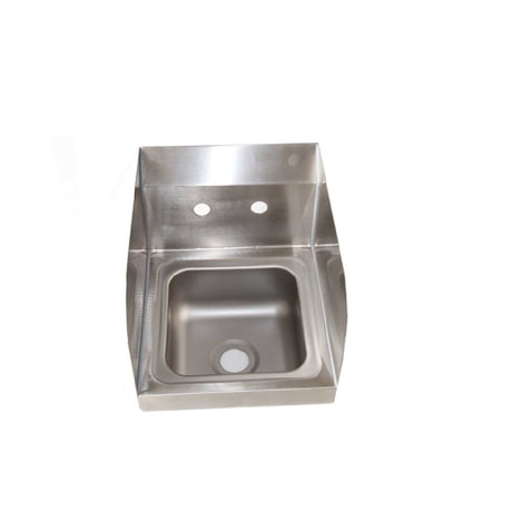 NBR Equipment HS1-W2-LR Space Saver Hand Sink Wall Mount 9" Wide X 9" Front-to-back X 4-5/16" Deep Bowl