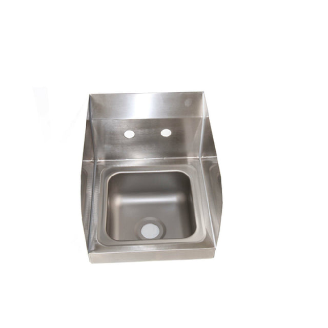 NBR Equipment HS1-W2-LR Space Saver Hand Sink Wall Mount 9" Wide X 9" Front-to-back X 4-5/16" Deep Bowl