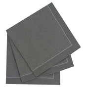 PacknWood 210SVCC20GY - Luxury Cocktail Napkin, 7.9" X 7.9", Square